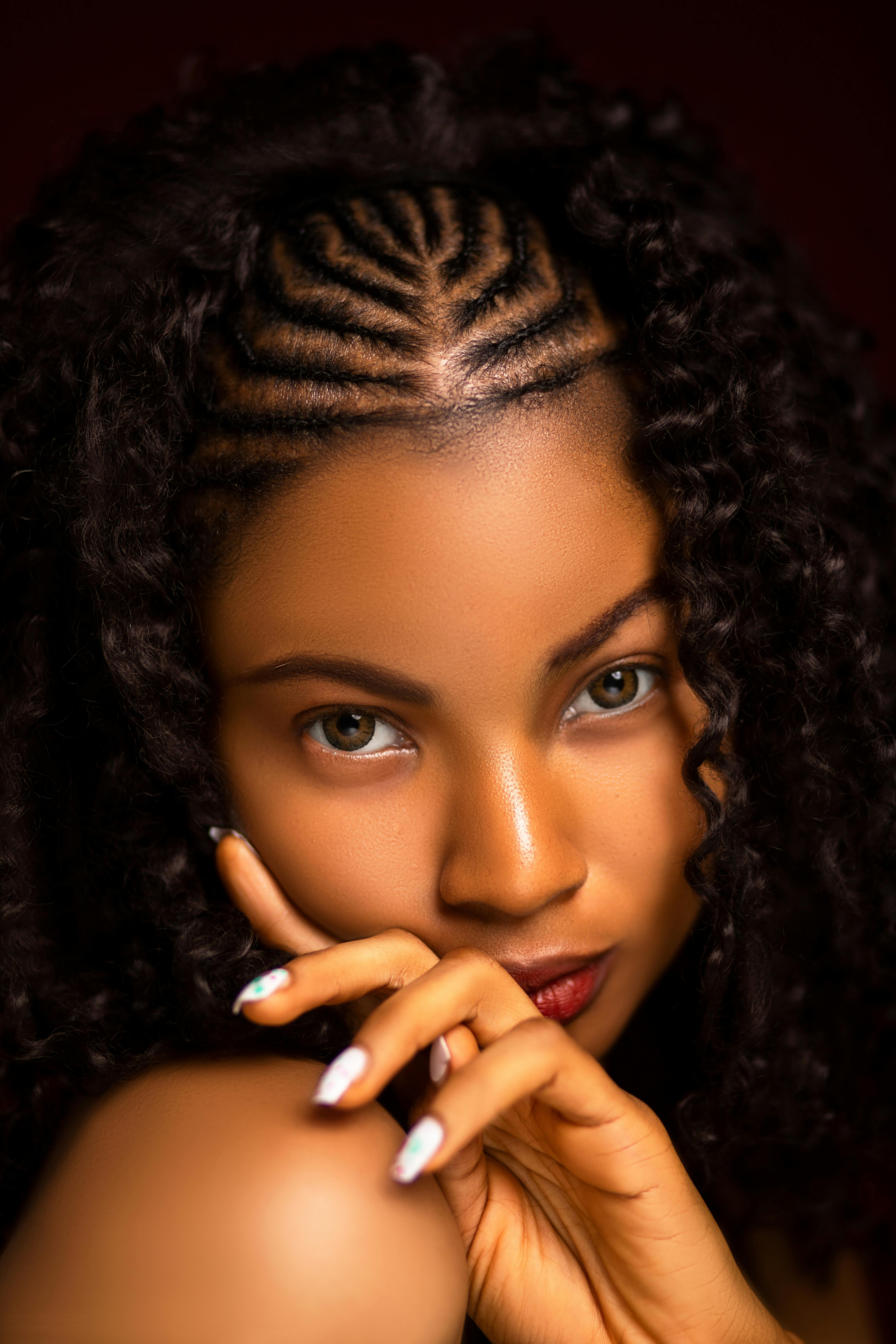 Détail tresses French Curl